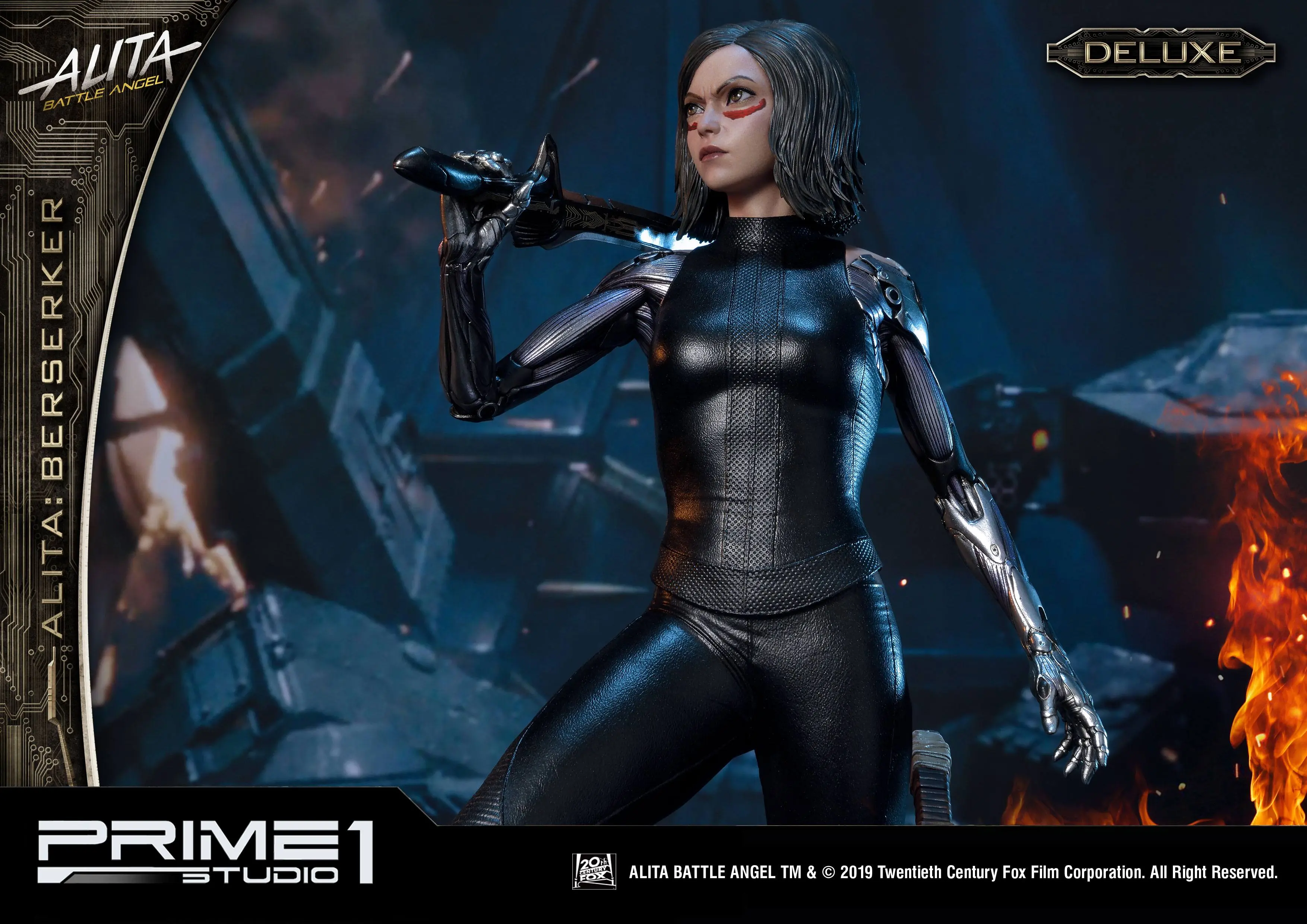 Alita: Battle Angel Statue 1/4 Alita Berserker Deluxe Version 64 cm product photo