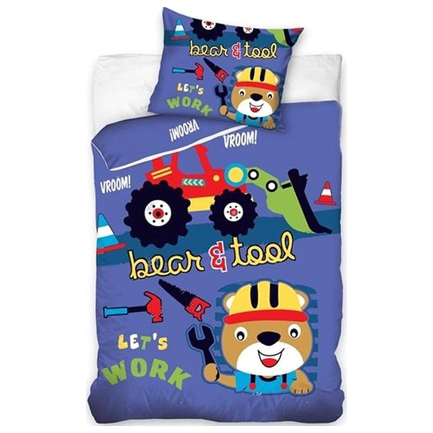 Animal Bear & Tool Duvet Cover product photo