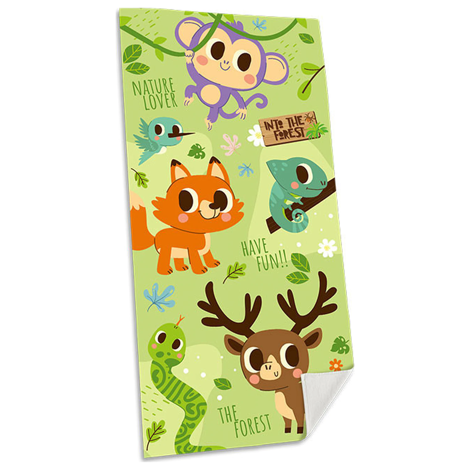 Animal Into the Forest towel product photo