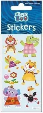 Animal Sticker with Silver Embellishment product photo