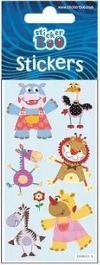 Animal Sticker with Silver Embellishment product photo