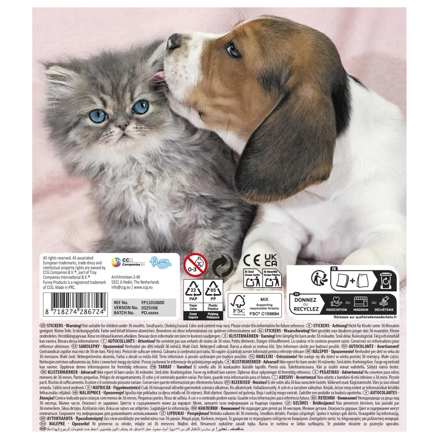 Animal Puppies sticker product photo