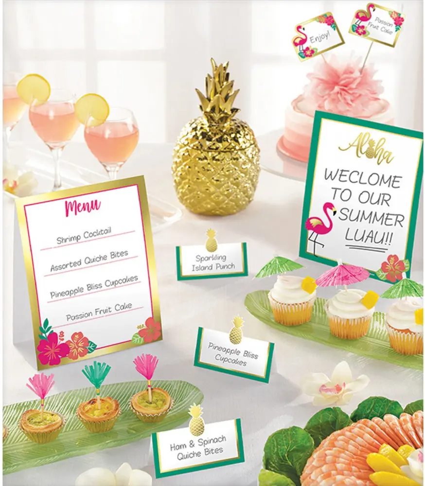 Aloha Table Decoration Set 12 pcs product photo
