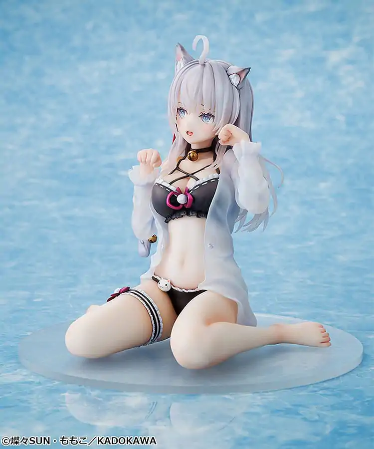 Alya Sometimes Hides Her Feelings in Russian Statue 1/7 Alisa Mikhailovna Kujou: Light Novel Catgirl Ver. Illustration by Momoco 13 cm product photo