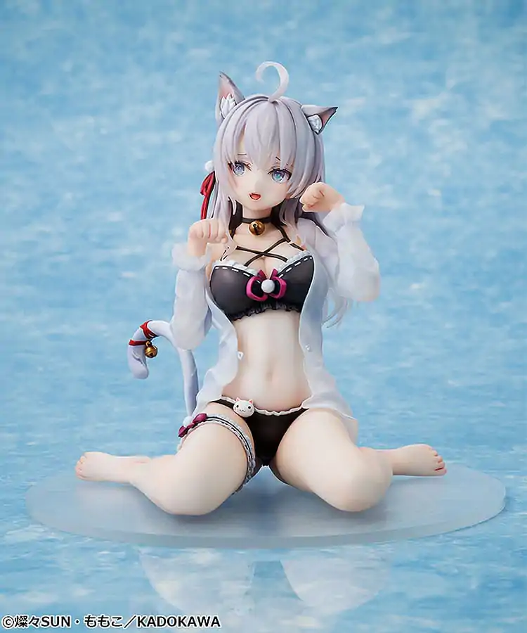 Alya Sometimes Hides Her Feelings in Russian Statue 1/7 Alisa Mikhailovna Kujou: Light Novel Catgirl Ver. Illustration by Momoco 13 cm product photo