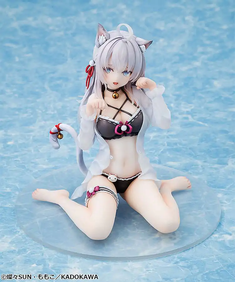 Alya Sometimes Hides Her Feelings in Russian Statue 1/7 Alisa Mikhailovna Kujou: Light Novel Catgirl Ver. Illustration by Momoco 13 cm product photo