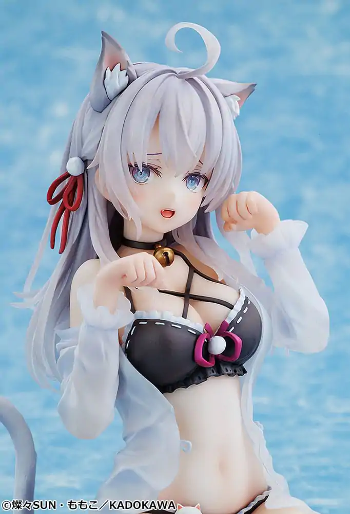 Alya Sometimes Hides Her Feelings in Russian Statue 1/7 Alisa Mikhailovna Kujou: Light Novel Catgirl Ver. Illustration by Momoco 13 cm product photo