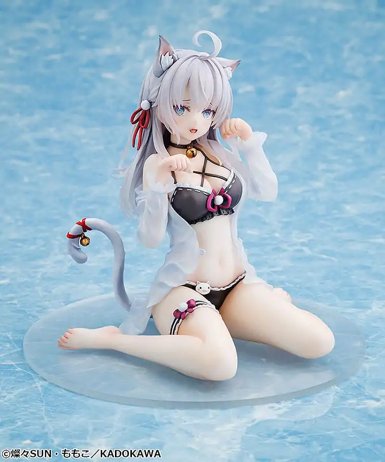 Alya Sometimes Hides Her Feelings in Russian Statue 1/7 Alisa Mikhailovna Kujou: Light Novel Catgirl Ver. Illustration by Momoco 13 cm product photo