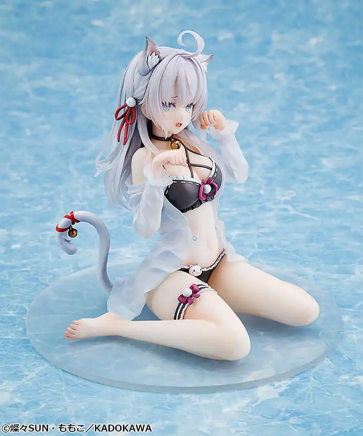 Alya Sometimes Hides Her Feelings in Russian Statue 1/7 Alisa Mikhailovna Kujou: Light Novel Catgirl Ver. Illustration by Momoco 13 cm product photo