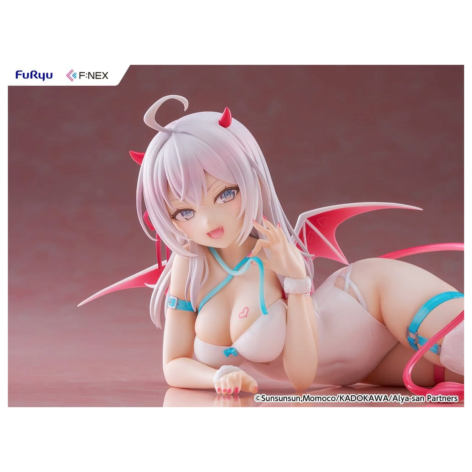 Alya Sometimes Hides Her Feelings in Russian PVC Figure 1/7 Alya Succubus Ver. 8 cm product photo