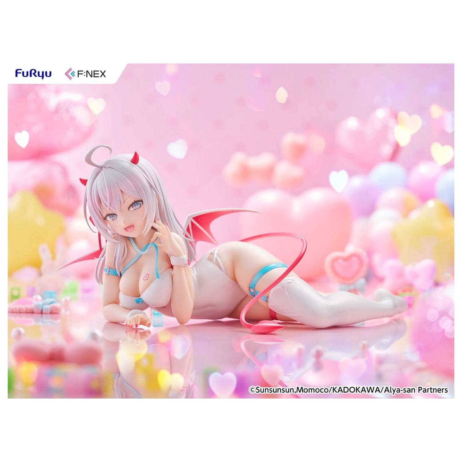 Alya Sometimes Hides Her Feelings in Russian PVC Figure 1/7 Alya Succubus Ver. 8 cm product photo