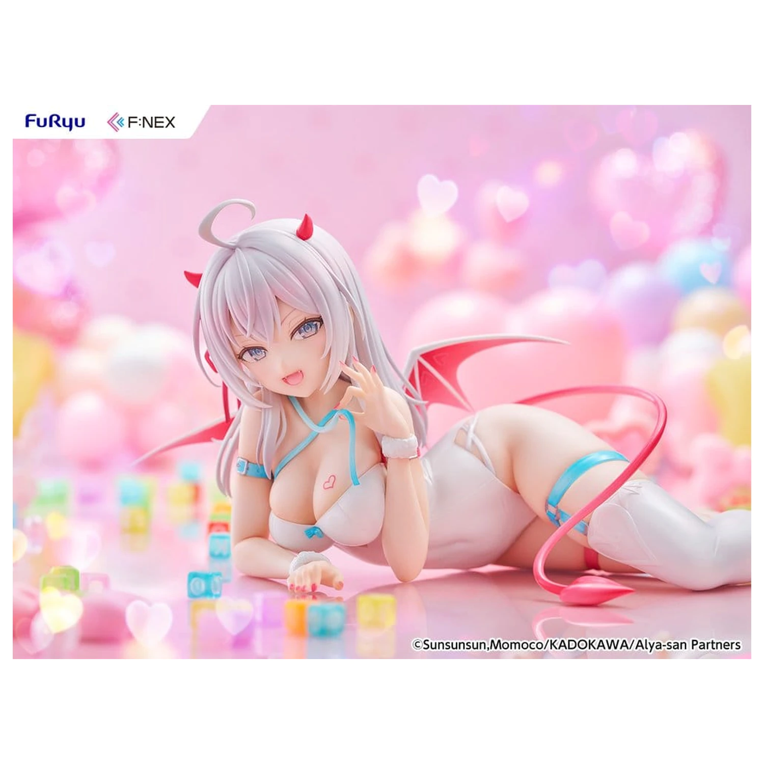 Alya Sometimes Hides Her Feelings in Russian PVC Figure 1/7 Alya Succubus Ver. 8 cm product photo