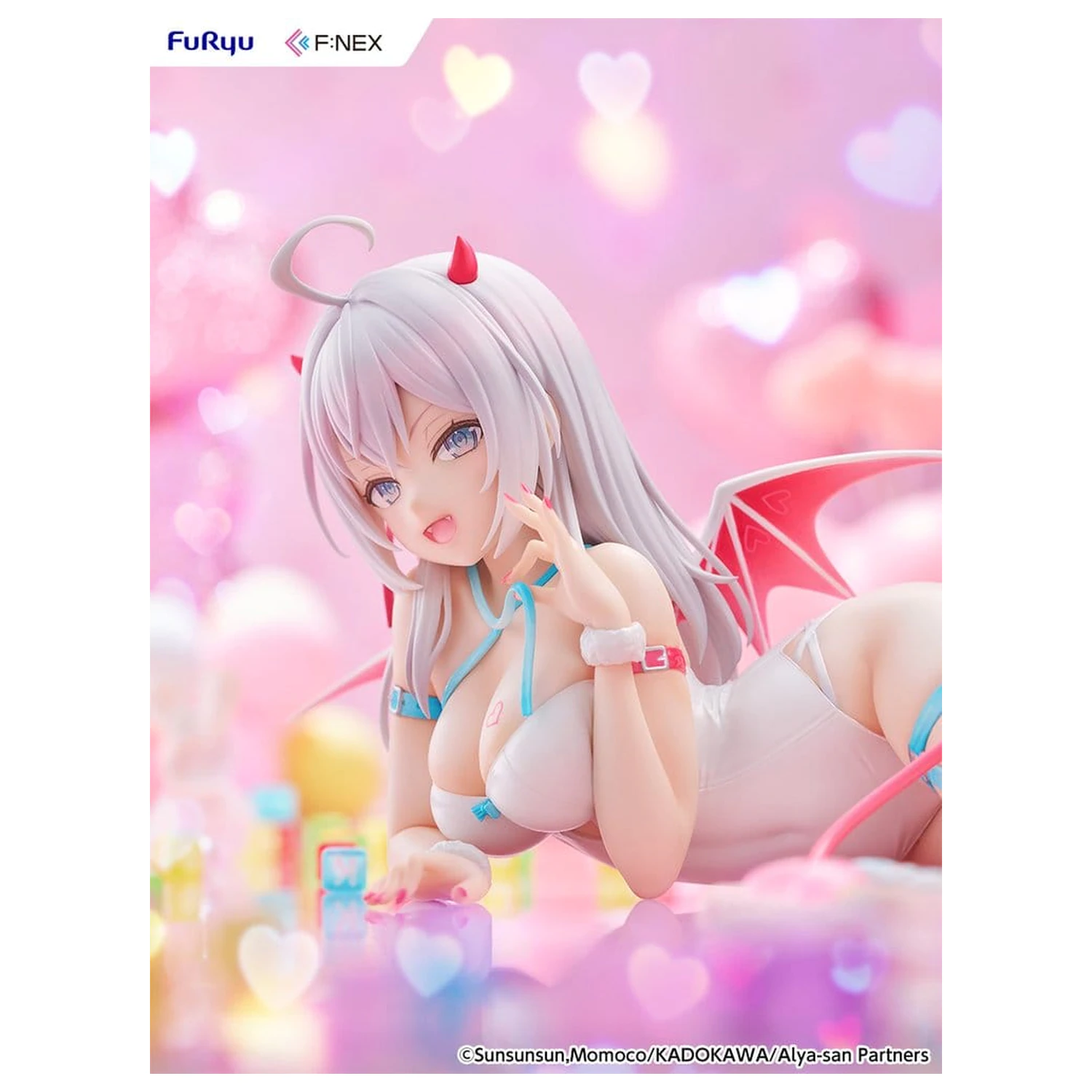 Alya Sometimes Hides Her Feelings in Russian PVC Figure 1/7 Alya Succubus Ver. 8 cm product photo