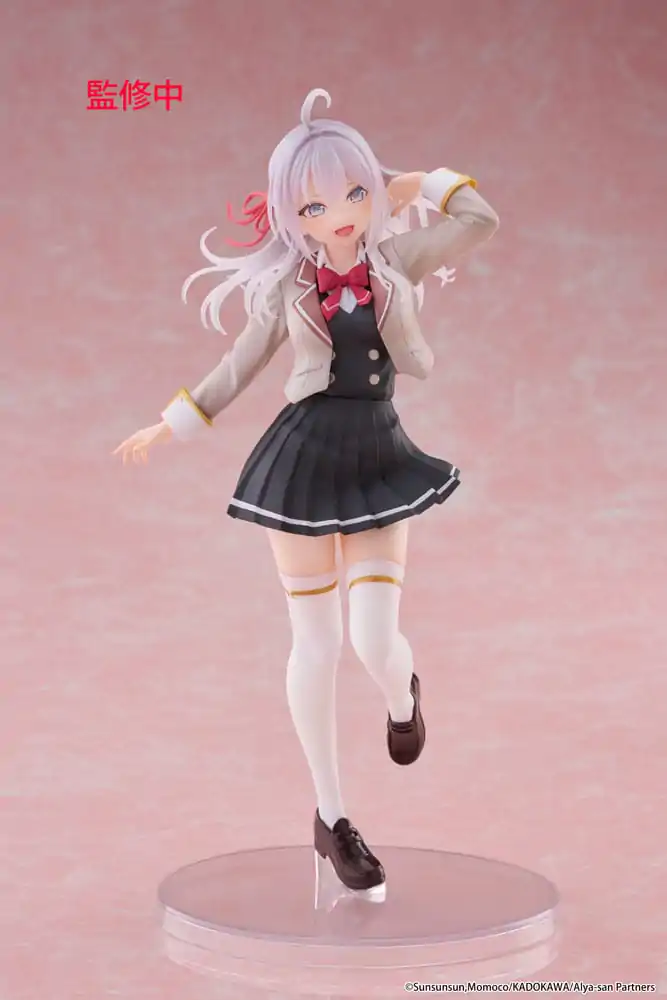 Alya Sometimes Hides Her Feelings in Russian Coreful PVC Statue Alya School Uniform Ver. 18 cm product photo
