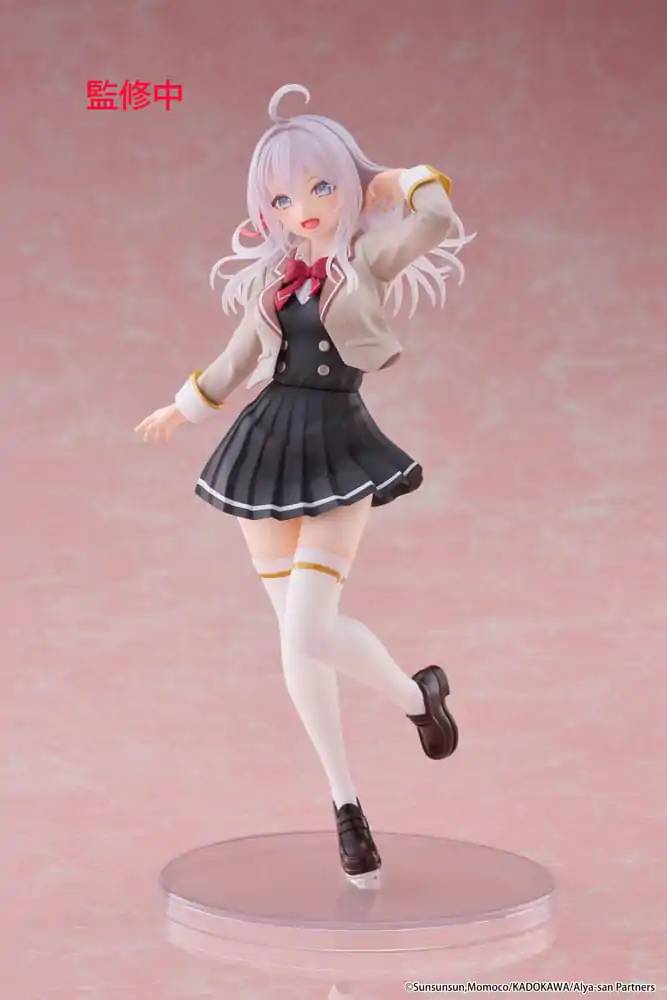 Alya Sometimes Hides Her Feelings in Russian Coreful PVC Statue Alya School Uniform Ver. 18 cm product photo
