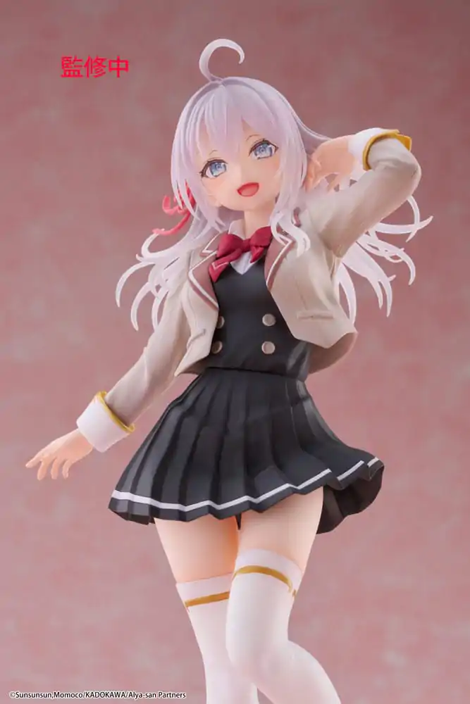 Alya Sometimes Hides Her Feelings in Russian Coreful PVC Statue Alya School Uniform Ver. 18 cm product photo