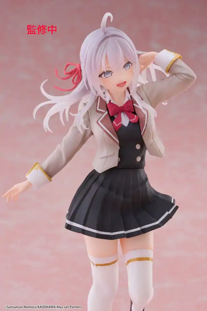 Alya Sometimes Hides Her Feelings in Russian Coreful PVC Statue Alya School Uniform Ver. 18 cm product photo