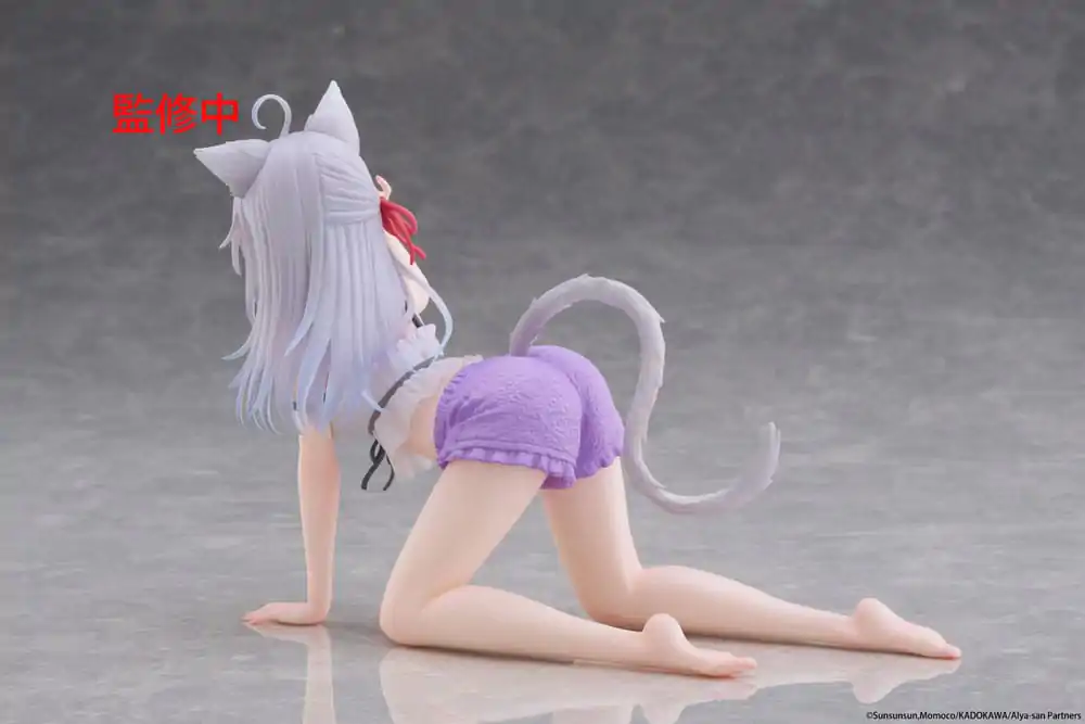 Alya Sometimes Hides Her Feelings in Russian PVC Statue Desktop Cute Figure Alya Cat Ear Roomwear Ver. 13 cm       product photo