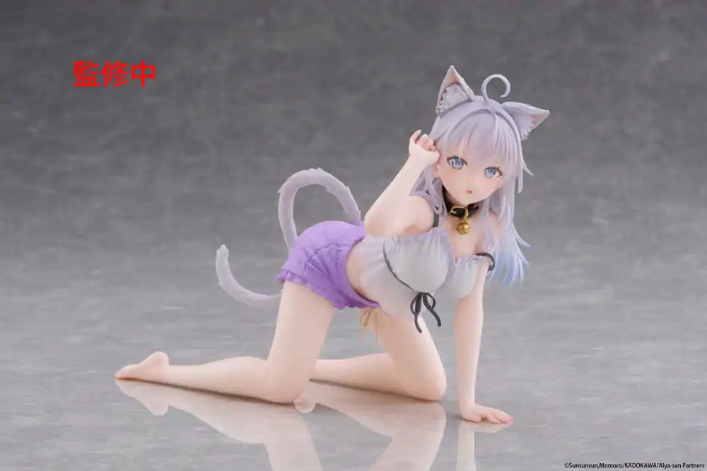 Alya Sometimes Hides Her Feelings in Russian PVC Statue Desktop Cute Figure Alya Cat Ear Roomwear Ver. 13 cm       product photo