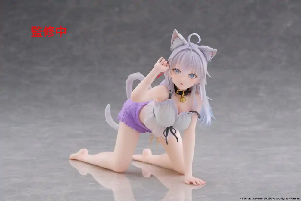 Alya Sometimes Hides Her Feelings in Russian PVC Statue Desktop Cute Figure Alya Cat Ear Roomwear Ver. 13 cm       product photo