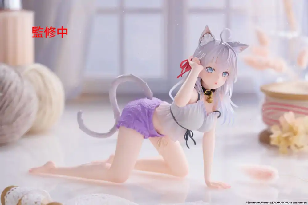 Alya Sometimes Hides Her Feelings in Russian PVC Statue Desktop Cute Figure Alya Cat Ear Roomwear Ver. 13 cm       product photo