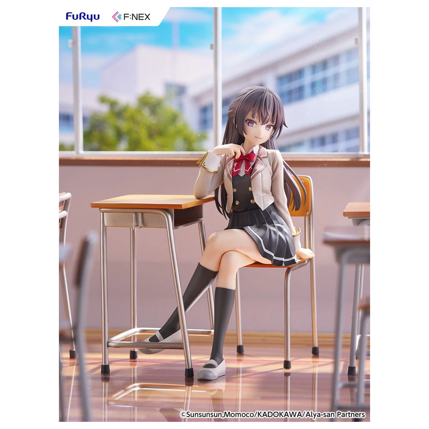 Alya Sometimes Hides Her Feelings in Russian F:Nex PVC Statue 1/7 Yuki Suo 18 cm          product photo