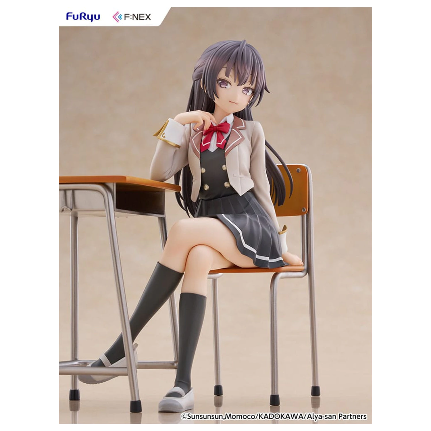 Alya Sometimes Hides Her Feelings in Russian F:Nex PVC Statue 1/7 Yuki Suo 18 cm          product photo