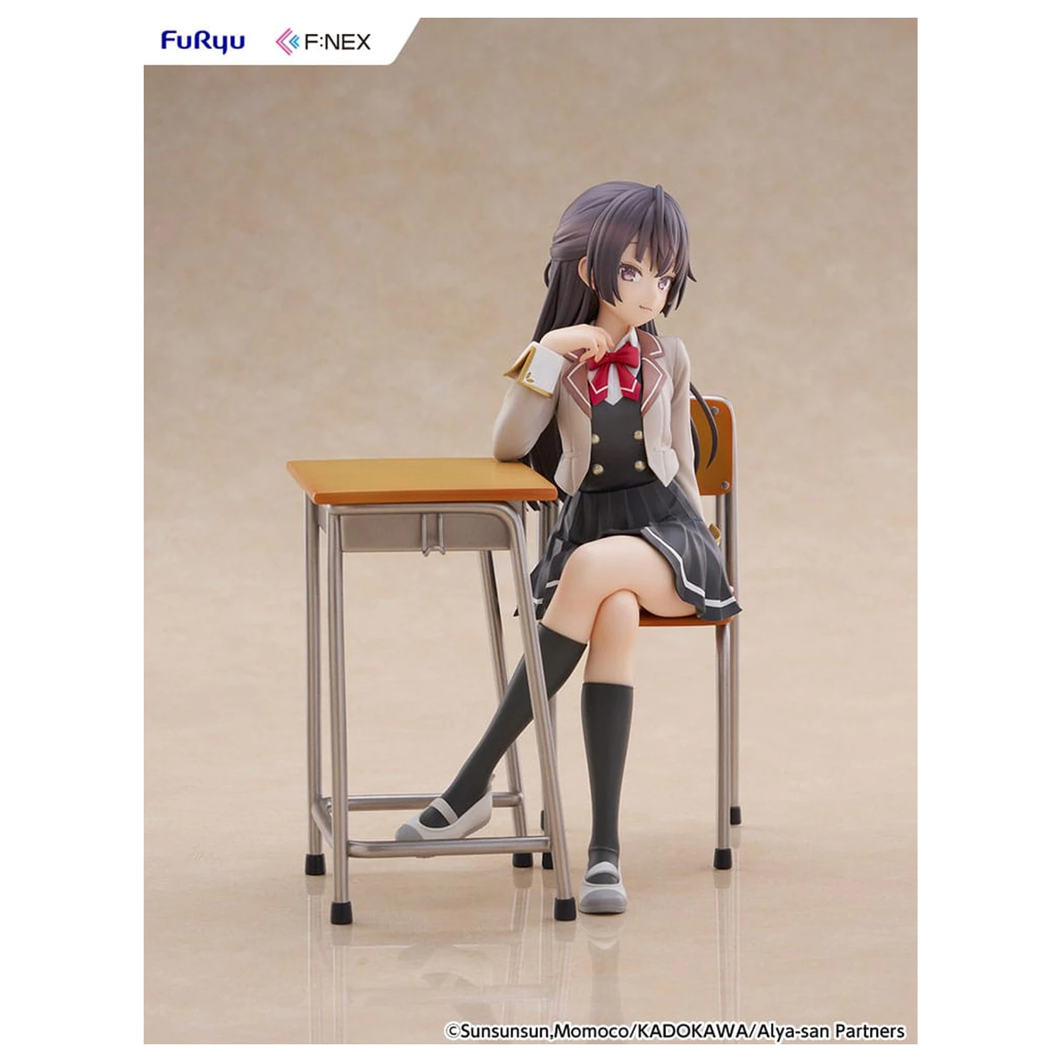 Alya Sometimes Hides Her Feelings in Russian F:Nex PVC Statue 1/7 Yuki Suo 18 cm          product photo