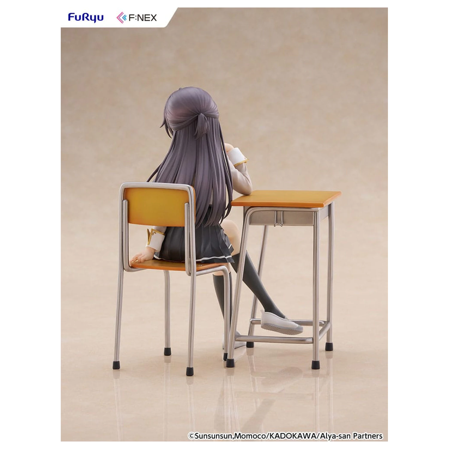 Alya Sometimes Hides Her Feelings in Russian F:Nex PVC Statue 1/7 Yuki Suo 18 cm          product photo