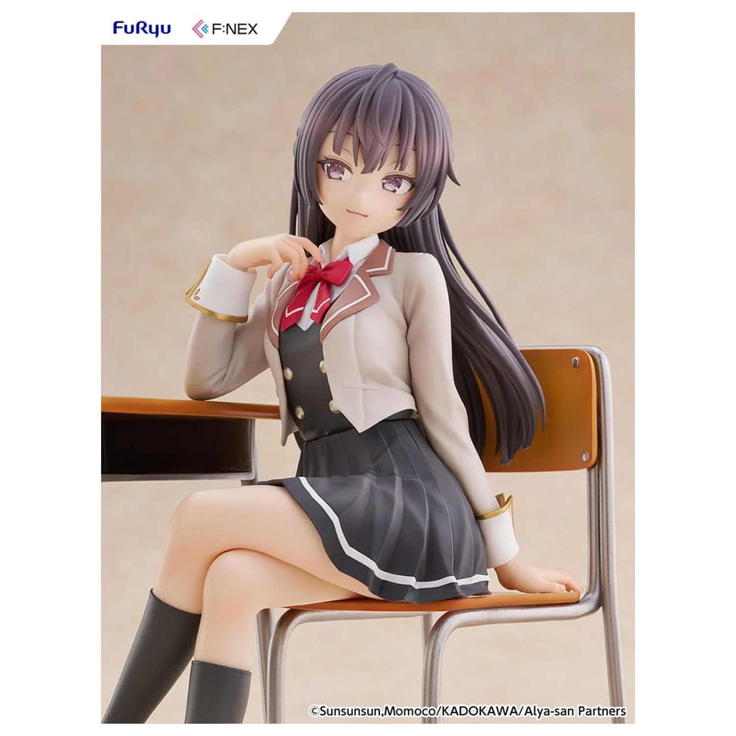 Alya Sometimes Hides Her Feelings in Russian F:Nex PVC Statue 1/7 Yuki Suo 18 cm          product photo