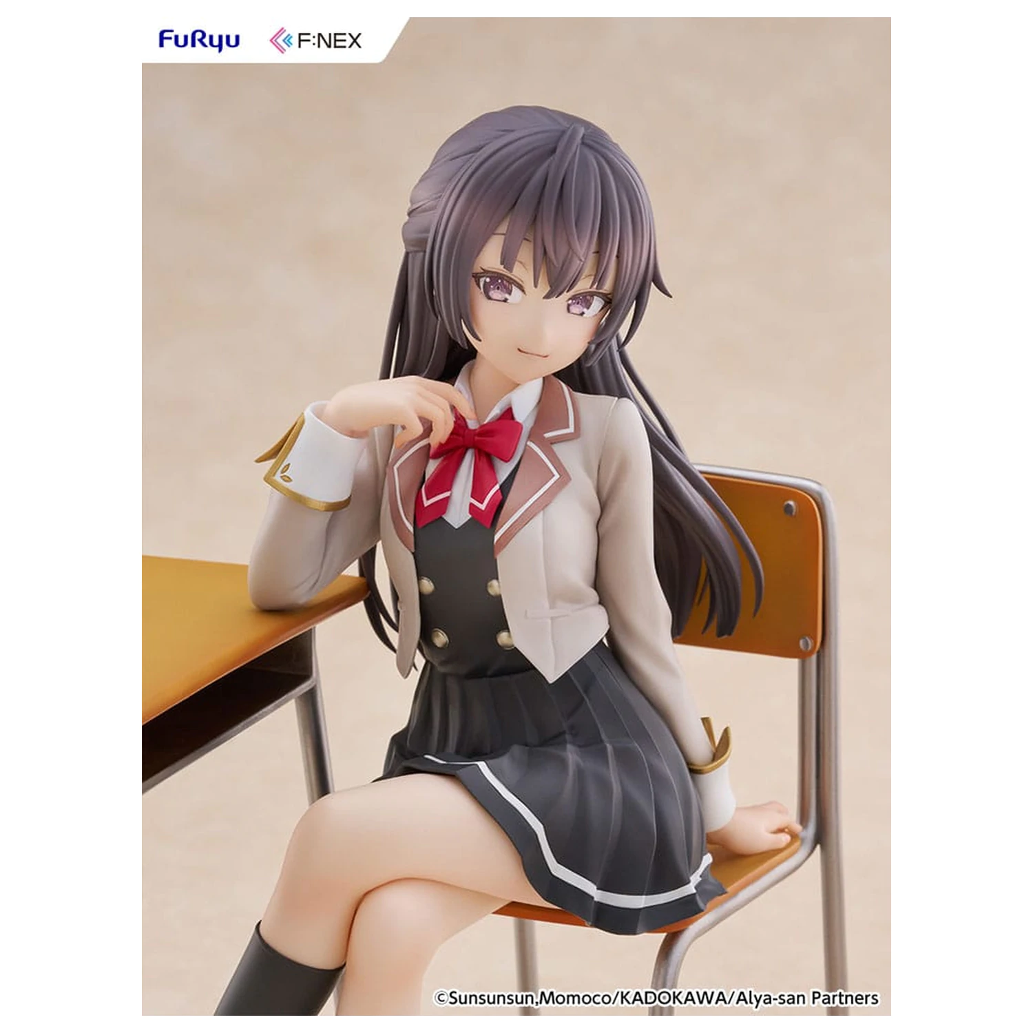 Alya Sometimes Hides Her Feelings in Russian F:Nex PVC Statue 1/7 Yuki Suo 18 cm          product photo