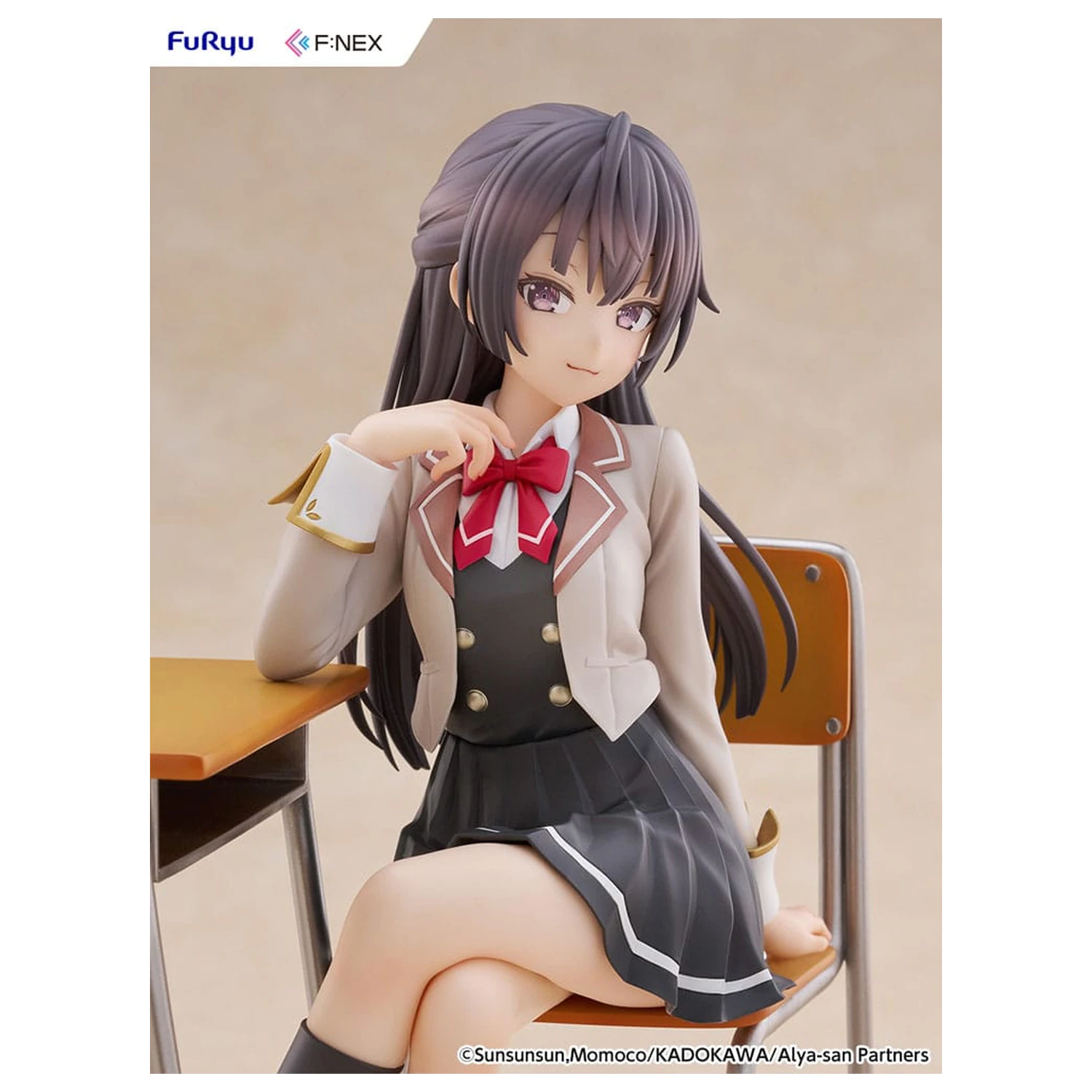 Alya Sometimes Hides Her Feelings in Russian F:Nex PVC Statue 1/7 Yuki Suo 18 cm          product photo