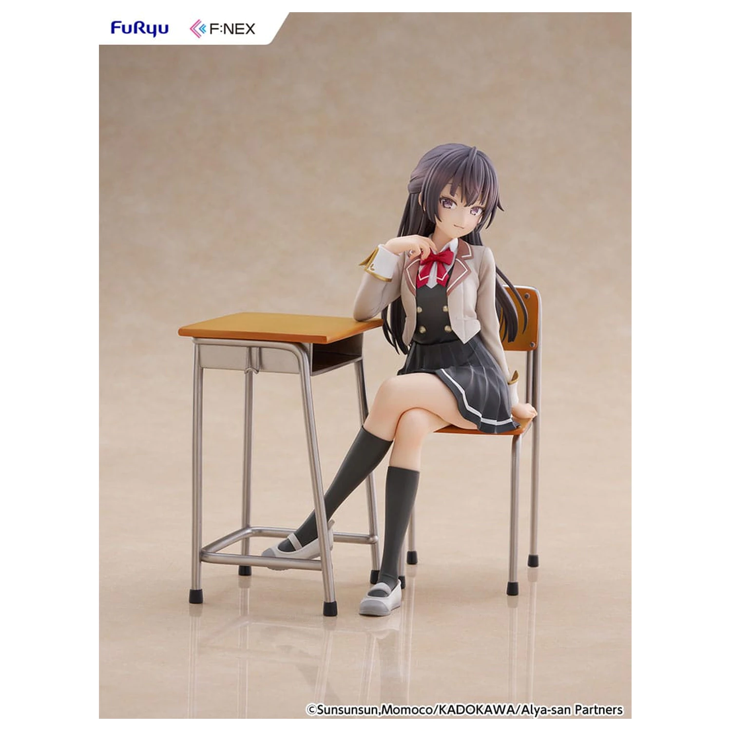 Alya Sometimes Hides Her Feelings in Russian F:Nex PVC Statue 1/7 Yuki Suo 18 cm          product photo