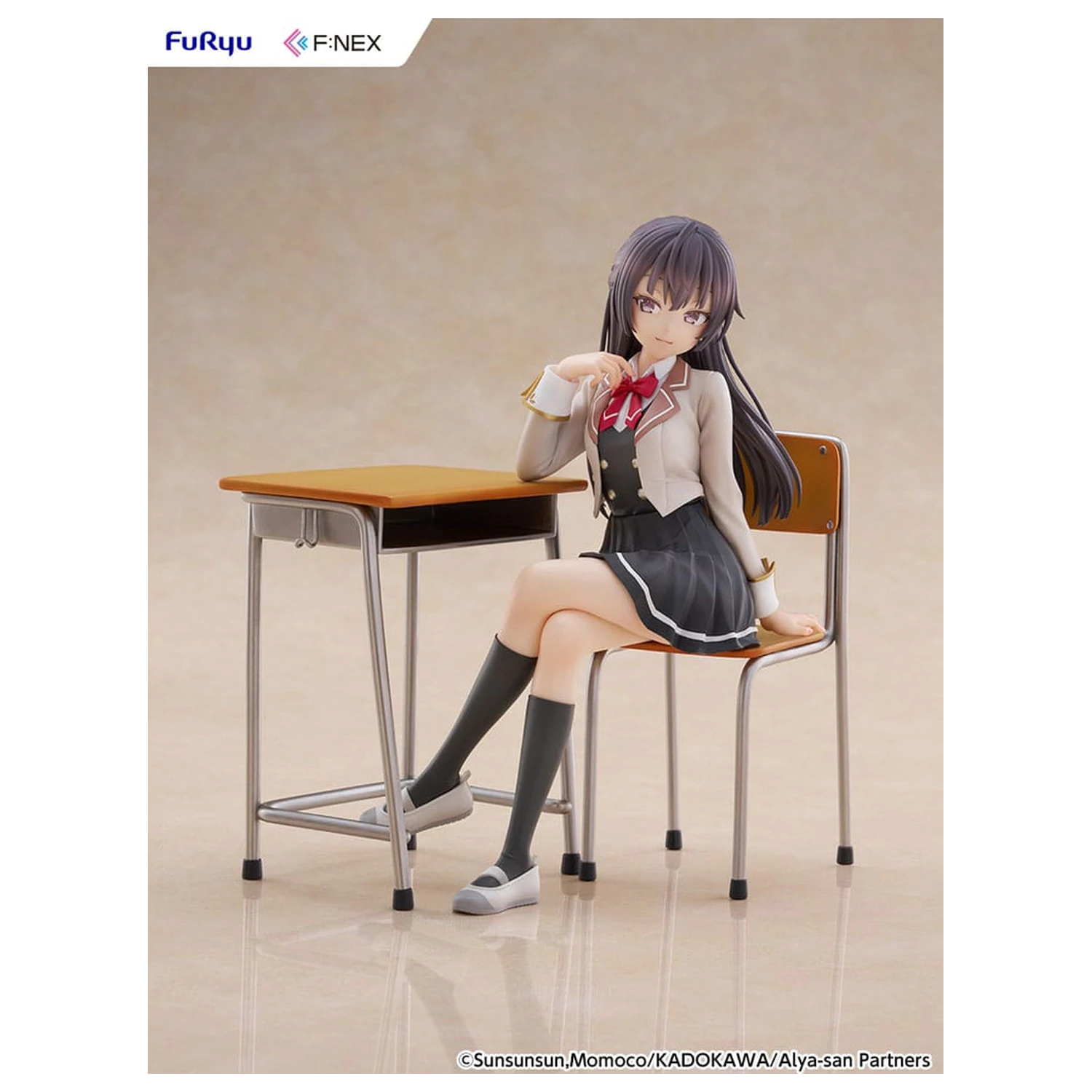 Alya Sometimes Hides Her Feelings in Russian F:Nex PVC Statue 1/7 Yuki Suo 18 cm          product photo