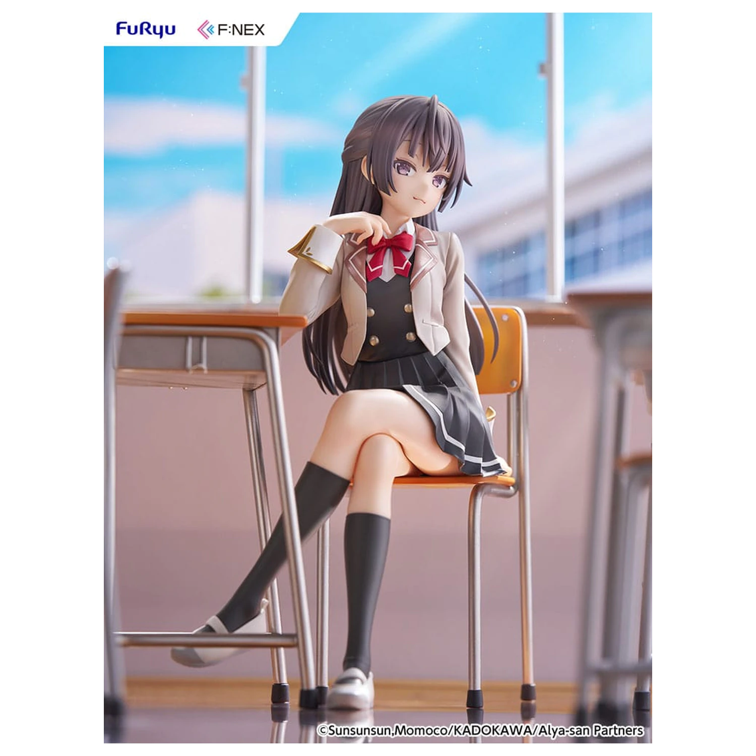 Alya Sometimes Hides Her Feelings in Russian F:Nex PVC Statue 1/7 Yuki Suo 18 cm          product photo