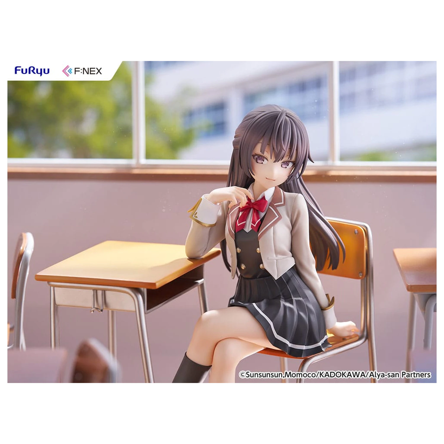 Alya Sometimes Hides Her Feelings in Russian F:Nex PVC Statue 1/7 Yuki Suo 18 cm          product photo