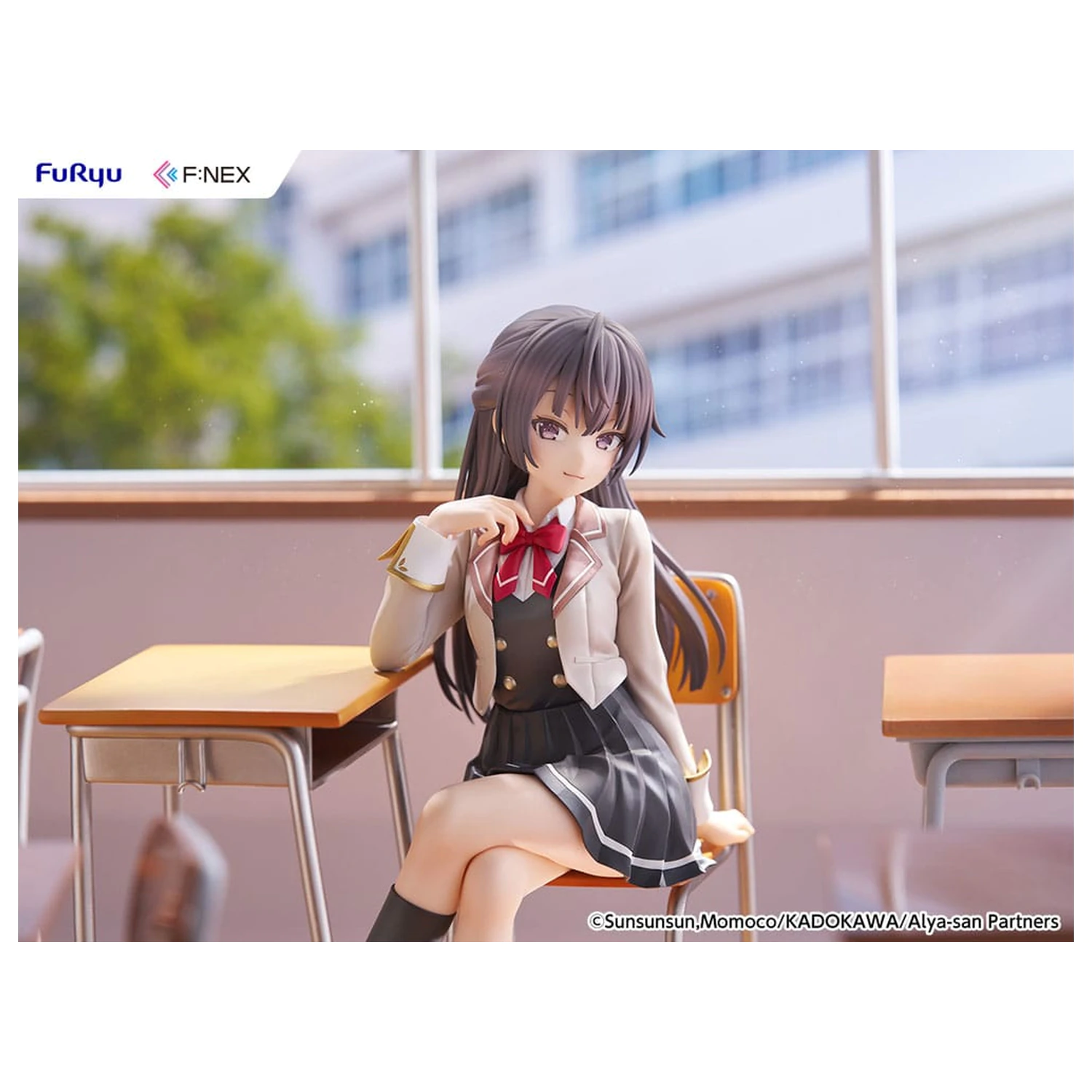 Alya Sometimes Hides Her Feelings in Russian F:Nex PVC Statue 1/7 Yuki Suo 18 cm          product photo