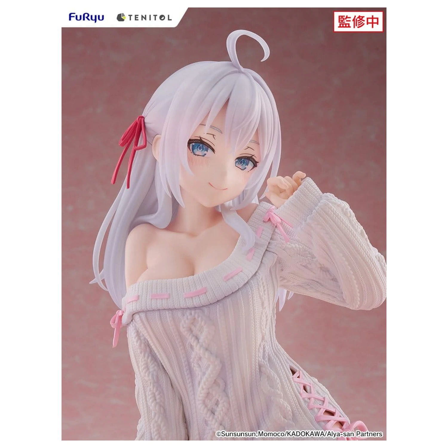 Alya Sometimes Hides Her Feelings in Russian Noodle Stopper PVC Figure Knit Ver. 26 cm product photo