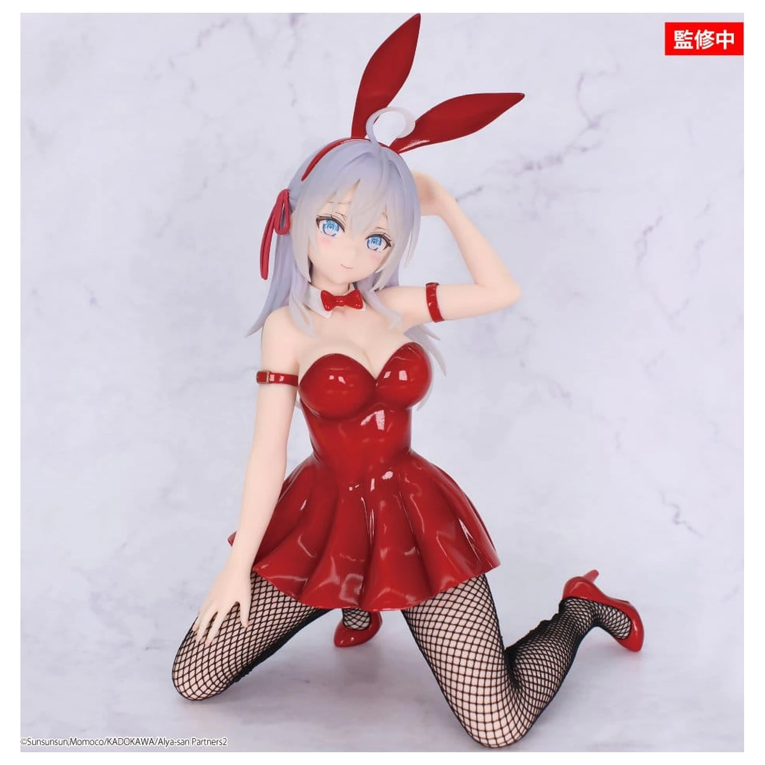 Alya Sometimes Hides Her Feelings in Russian One-Seventh Carat PVC Statue 1/7 Alya Bunny Red Ver. 17 cm       product photo