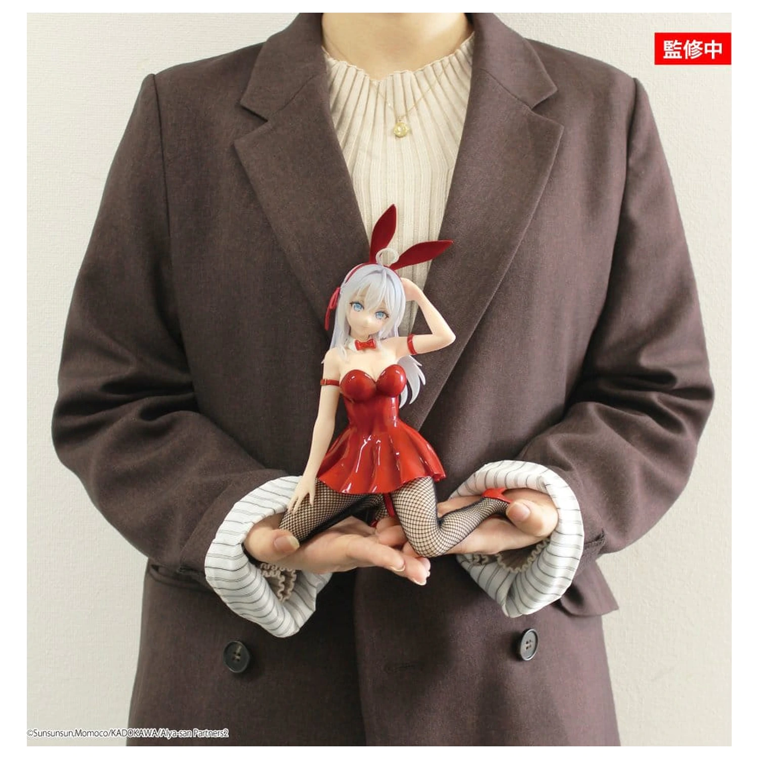 Alya Sometimes Hides Her Feelings in Russian One-Seventh Carat PVC Statue 1/7 Alya Bunny Red Ver. 17 cm       product photo