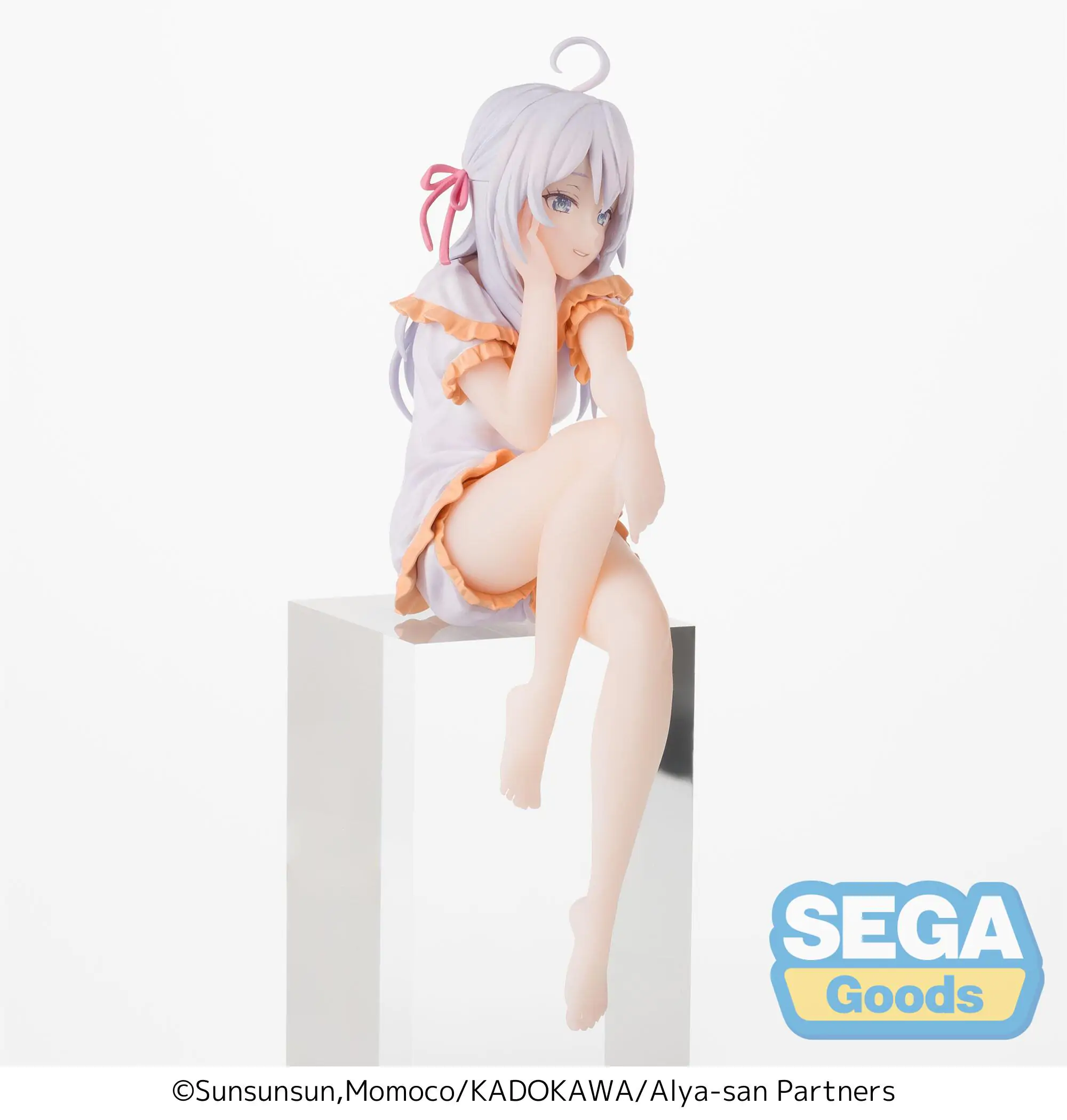 Alya Sometimes Hides Her Feelings in Russian PM Perching PVC Statue Alya Pajamas 14 cm product photo