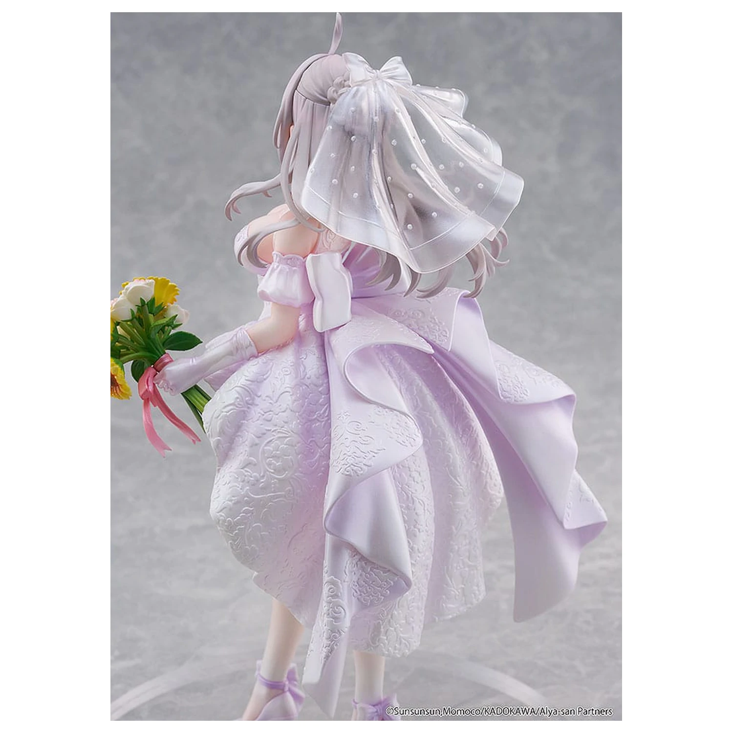 Alya Sometimes Hides Her Feelings in Russian Statue 1/7 Alisa Mikhailovna Kujou Wedding Dress Ver. 24 cm    product photo