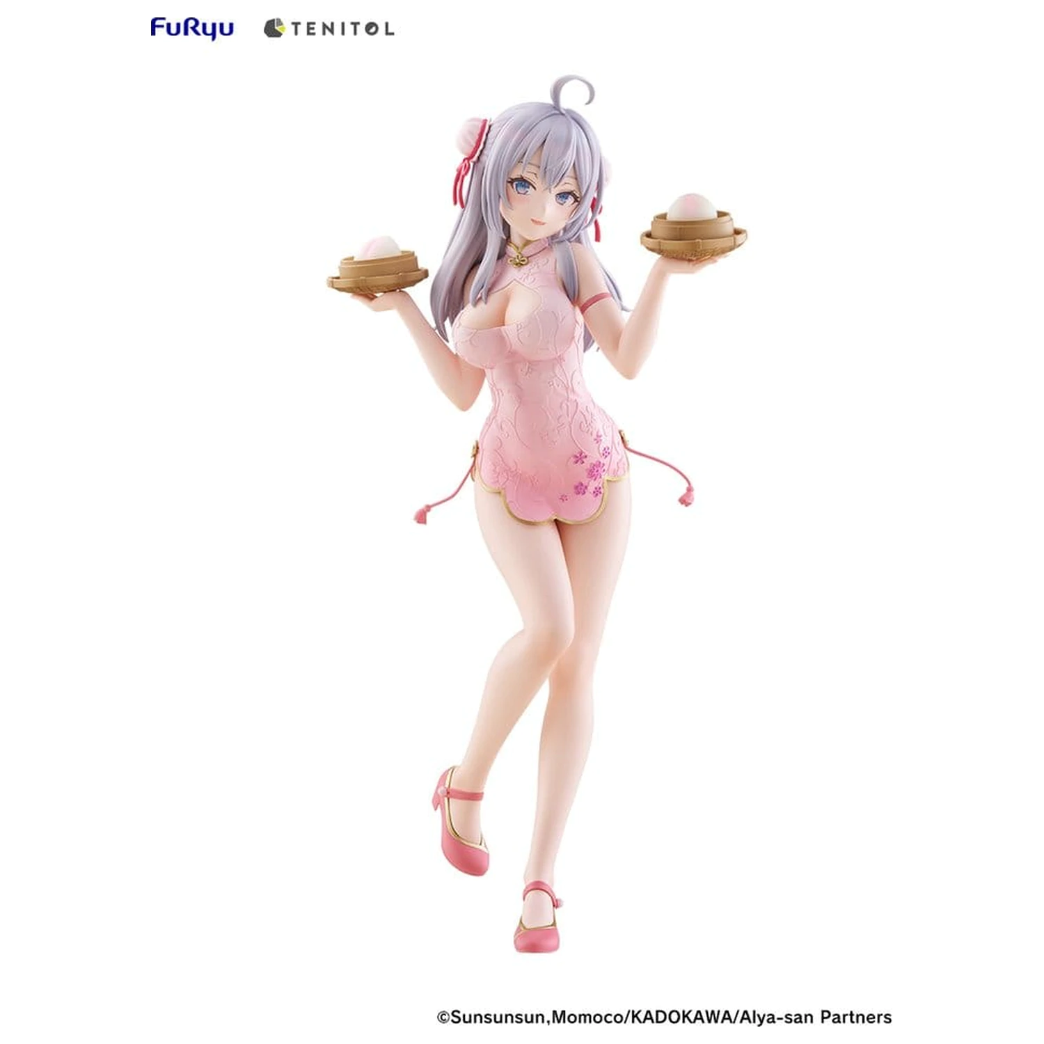 Alya Sometimes Hides Her Feelings in Russian Tenitol Tall PVC Figure Alya Cheongsam Ver. 29 cm product photo