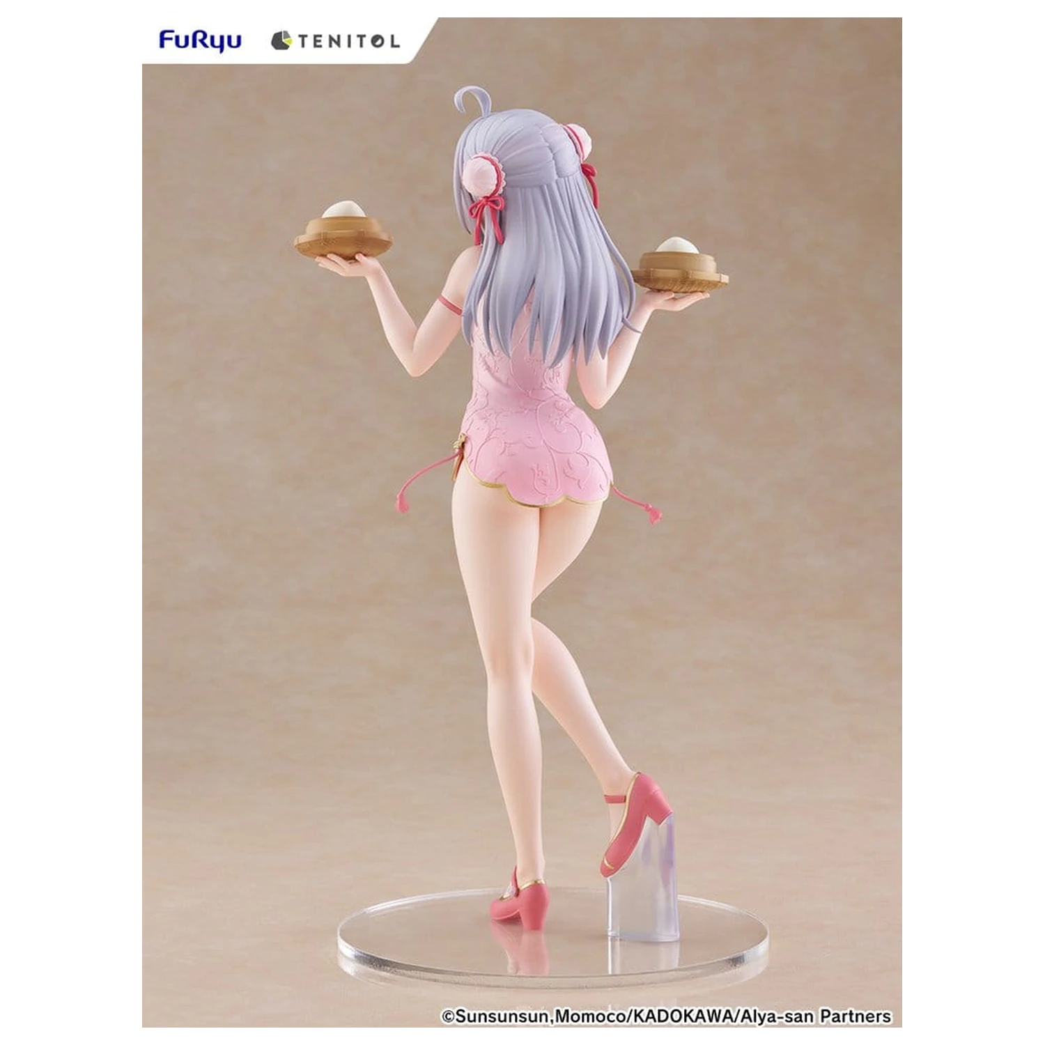 Alya Sometimes Hides Her Feelings in Russian Tenitol Tall PVC Figure Alya Cheongsam Ver. 29 cm product photo