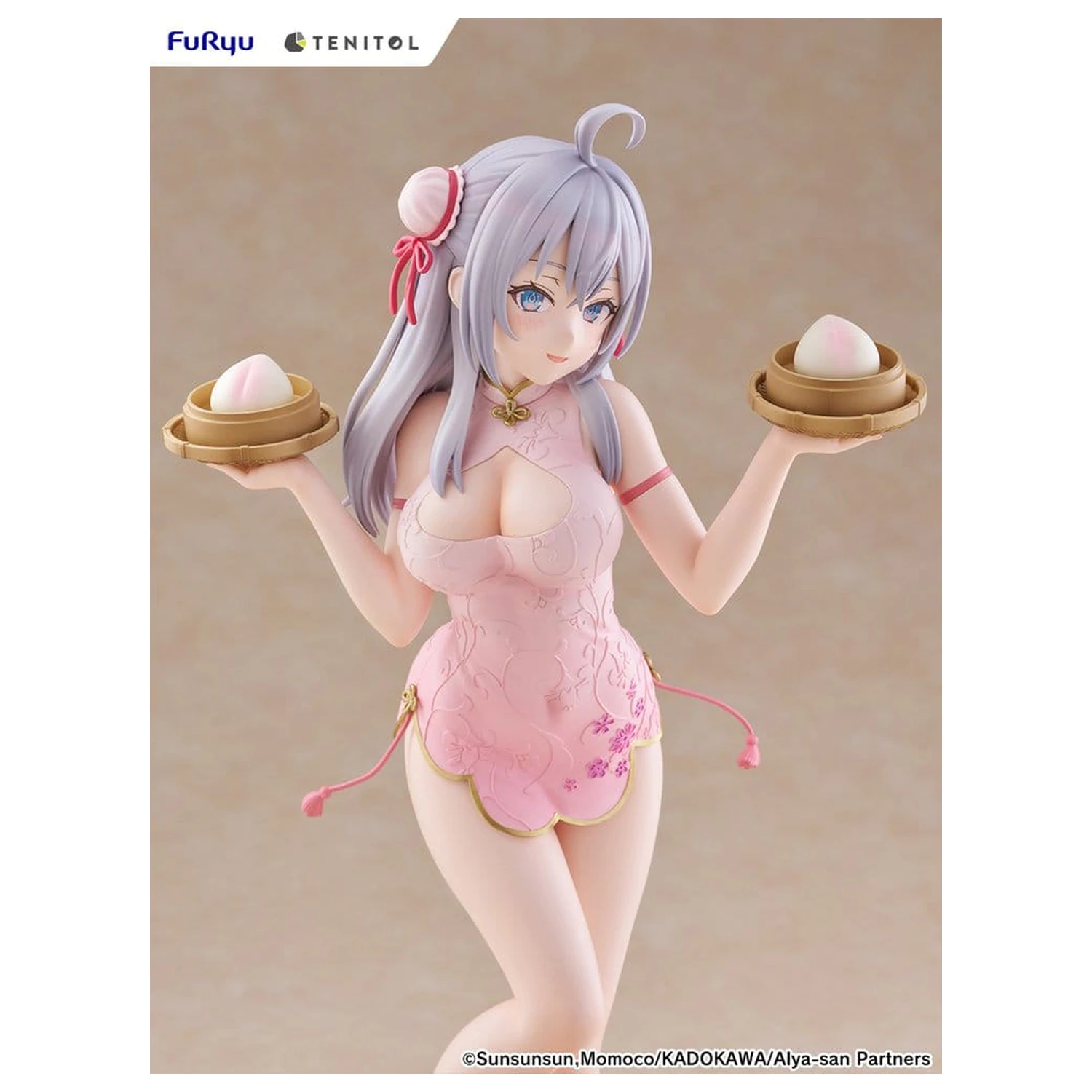 Alya Sometimes Hides Her Feelings in Russian Tenitol Tall PVC Figure Alya Cheongsam Ver. 29 cm product photo