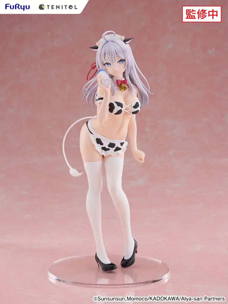 Alya Sometimes Hides Her Feelings in Russian Tenitol Tall PVC Statue Alya Cow Costume Ver. 29 cm            product photo