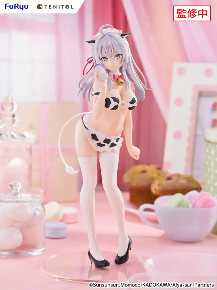 Alya Sometimes Hides Her Feelings in Russian Tenitol Tall PVC Statue Alya Cow Costume Ver. 29 cm            product photo