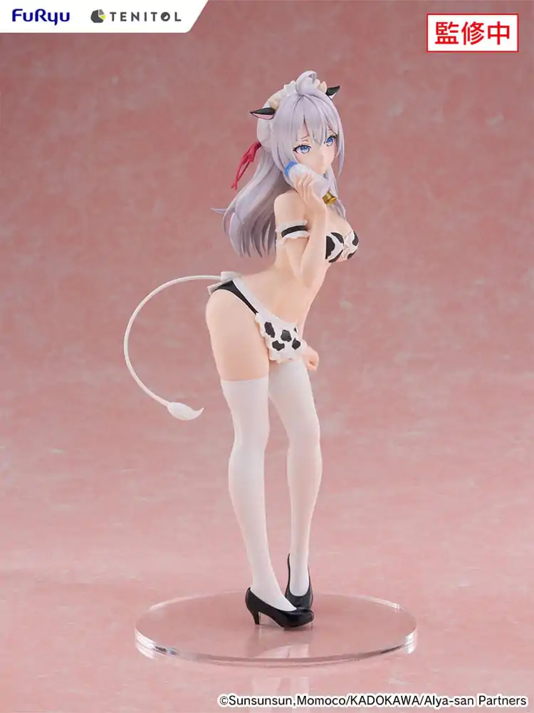 Alya Sometimes Hides Her Feelings in Russian Tenitol Tall PVC Statue Alya Cow Costume Ver. 29 cm            product photo