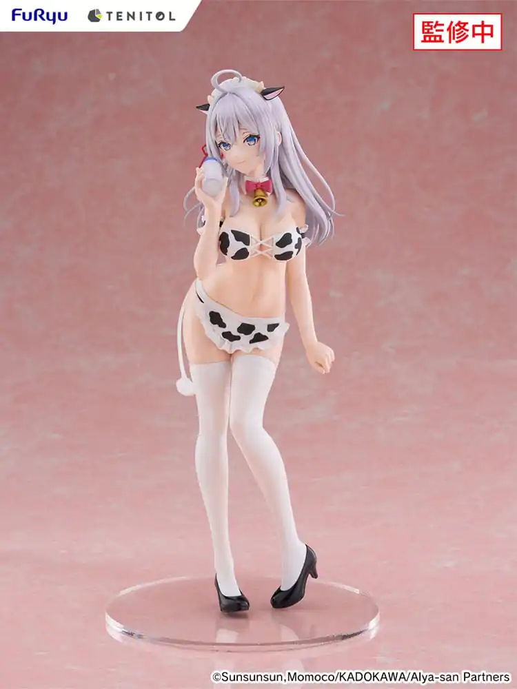 Alya Sometimes Hides Her Feelings in Russian Tenitol Tall PVC Statue Alya Cow Costume Ver. 29 cm            product photo