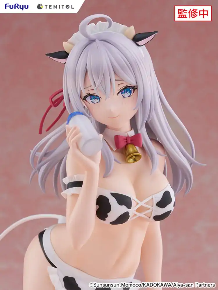 Alya Sometimes Hides Her Feelings in Russian Tenitol Tall PVC Statue Alya Cow Costume Ver. 29 cm            product photo